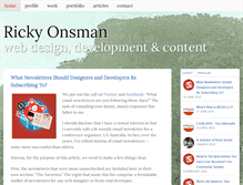Tablet Screenshot of onsman.com